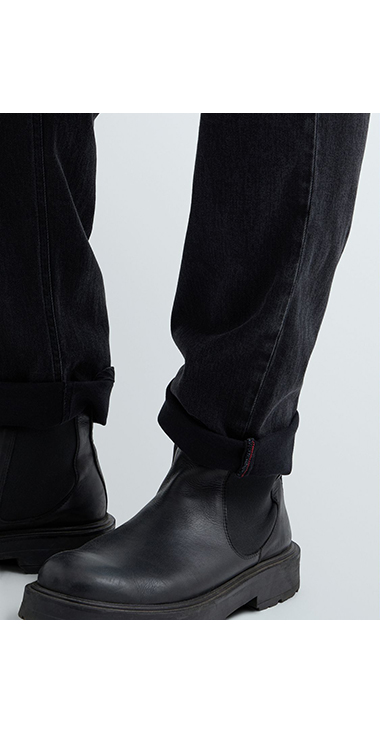 リラックステーパードLANNY Touch denim 詳細画像